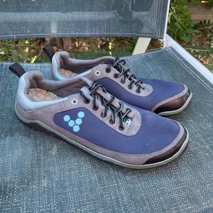 Vivobarefoot vivo barefoot blue gray purple shoes womens size 10, zero drop